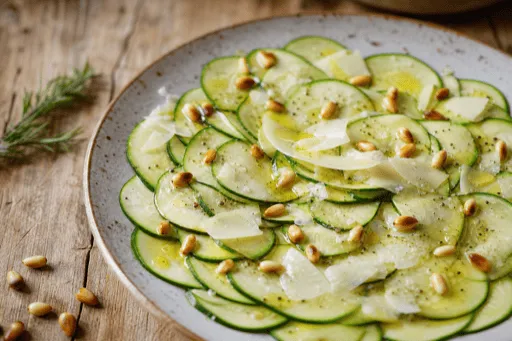 Carpaccio de Courgettes