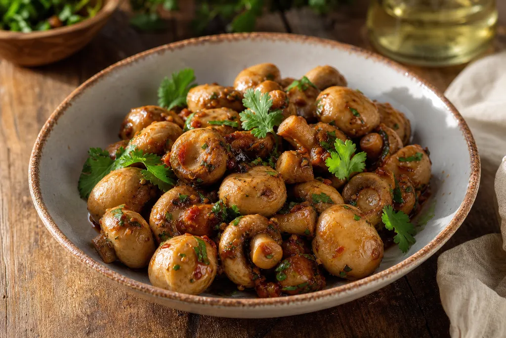 Champignons à la Grecque