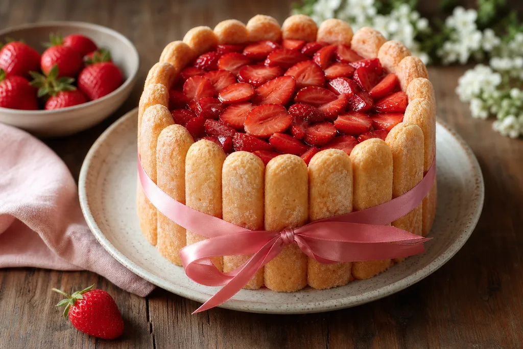 Charlotte aux Fraises