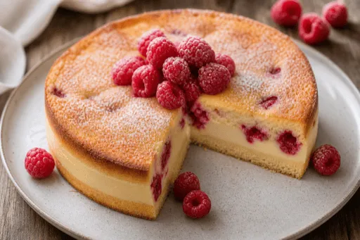 Gâteau Chocolat Blanc Framboise
