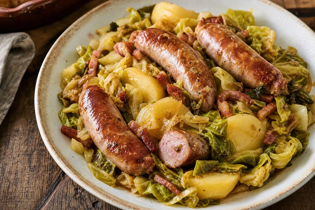 Chou Vert Saucisse Pomme de Terre