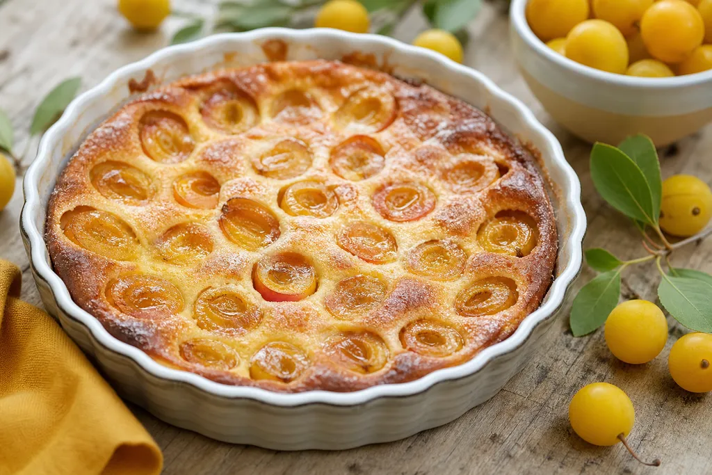 Clafoutis aux Mirabelles