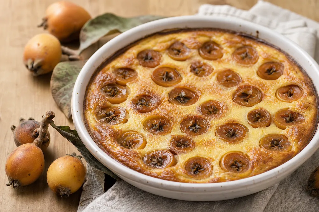 Clafoutis aux Nèfles