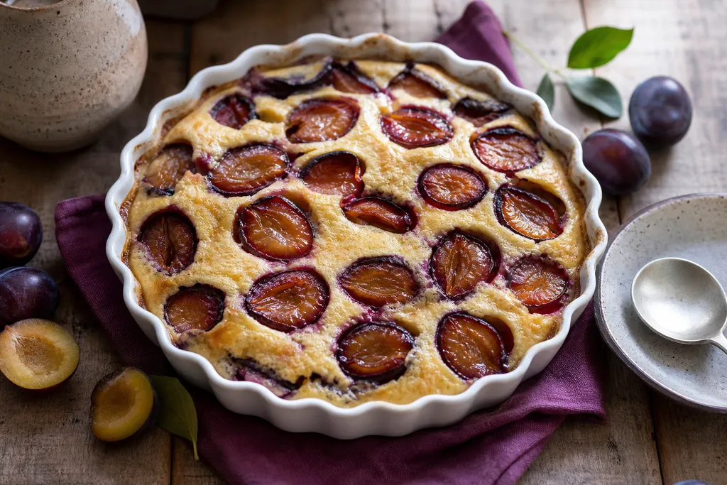 Clafoutis aux Prunes
