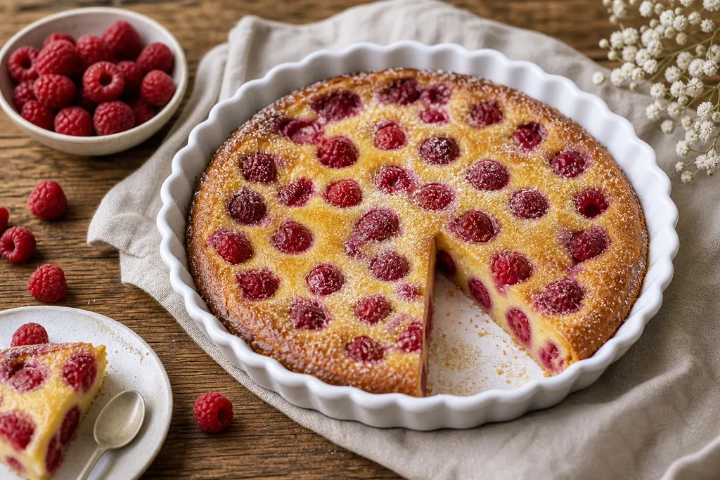 Clafoutis aux Framboises
