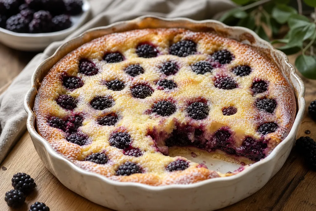 Clafoutis aux Mûres