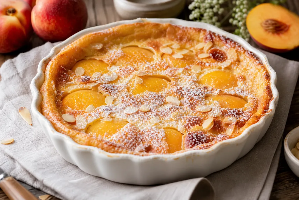 Clafoutis aux Pêches