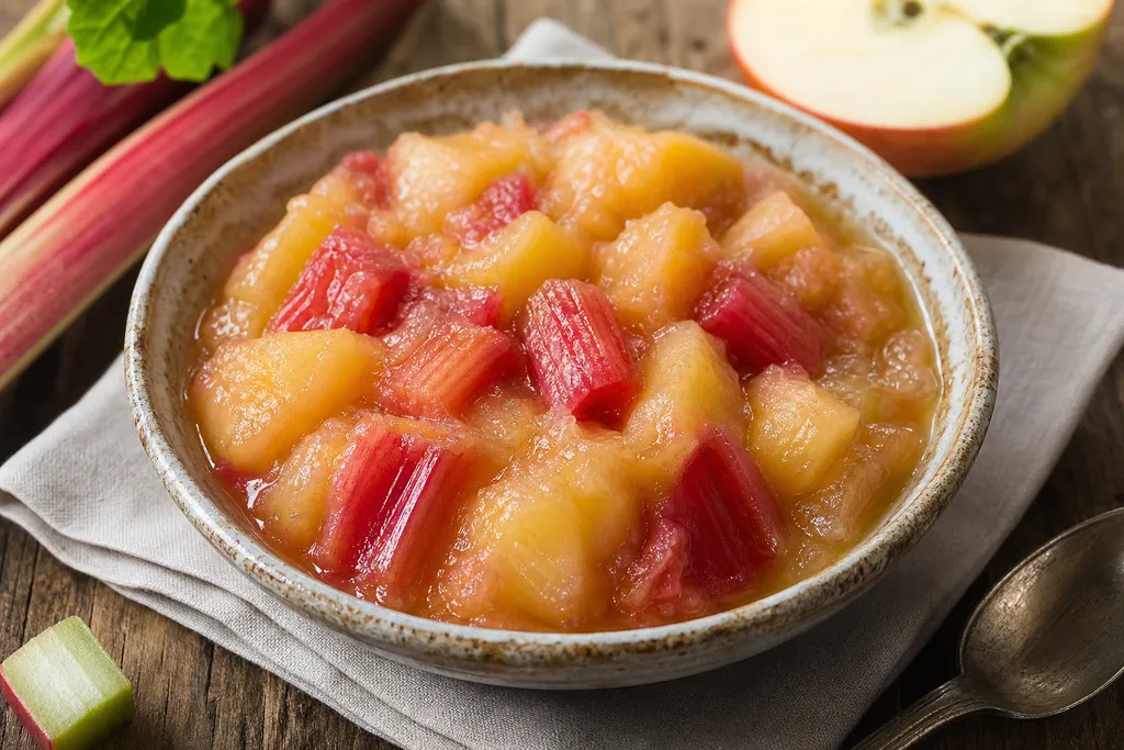 Compote Pomme-Rhubarbe