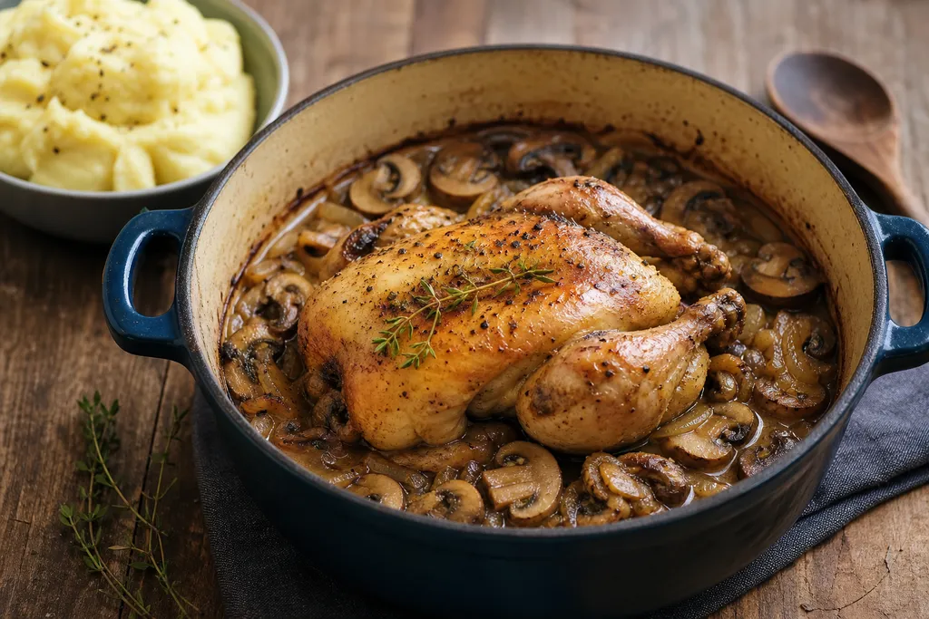 Coquelet en Cocotte