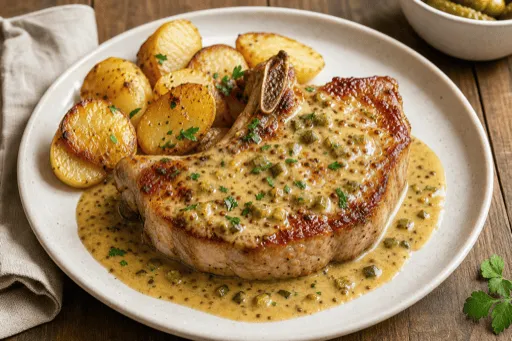 Côte de Porc Charcutière