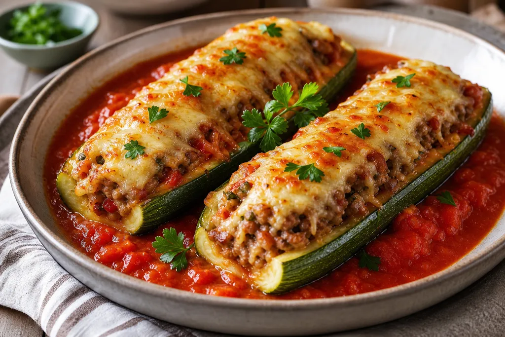 Courgette Farcie