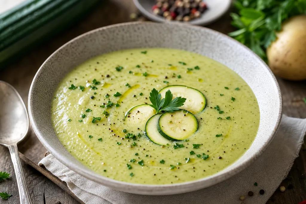 Soupe de Courgette et Pomme de Terre