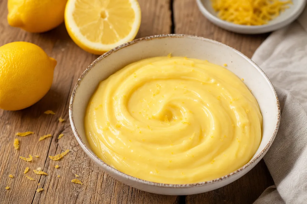 Crème Pâtissière au Citron