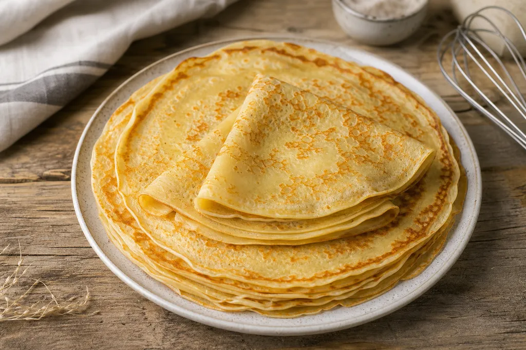 Crêpes sans Lait