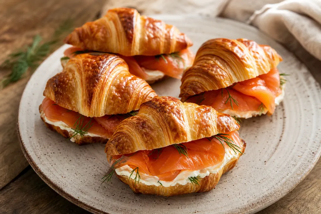 Croissant au Saumon