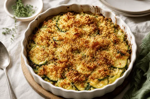 Crumble de Courgettes
