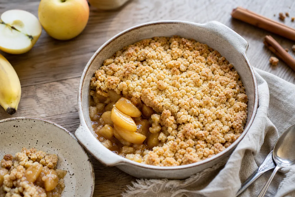 Crumble Pomme-Banane