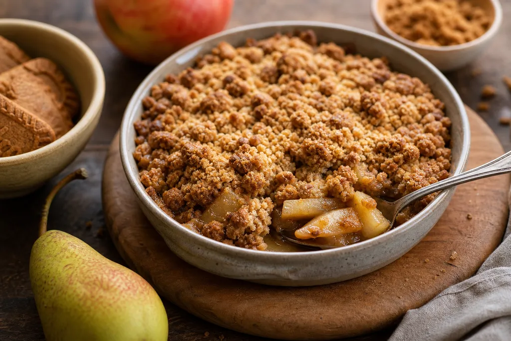 Crumble Pomme Spéculoos
