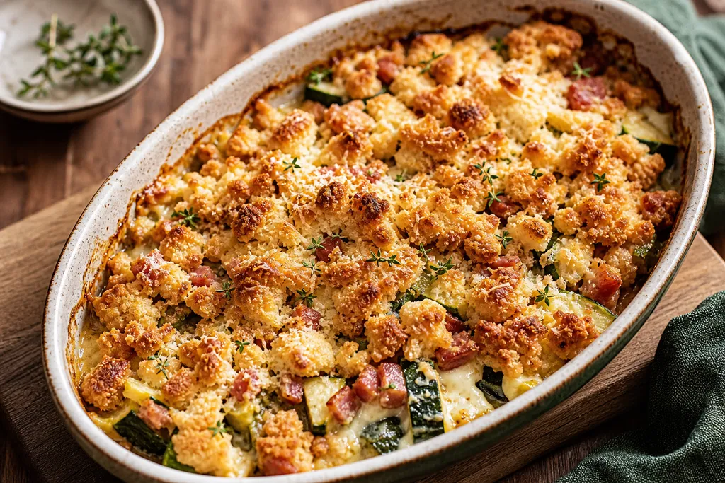 Crumble Salé