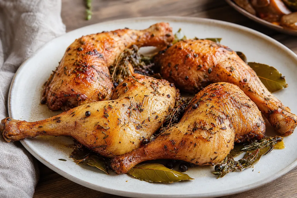 Cuisse de Poulet au Four