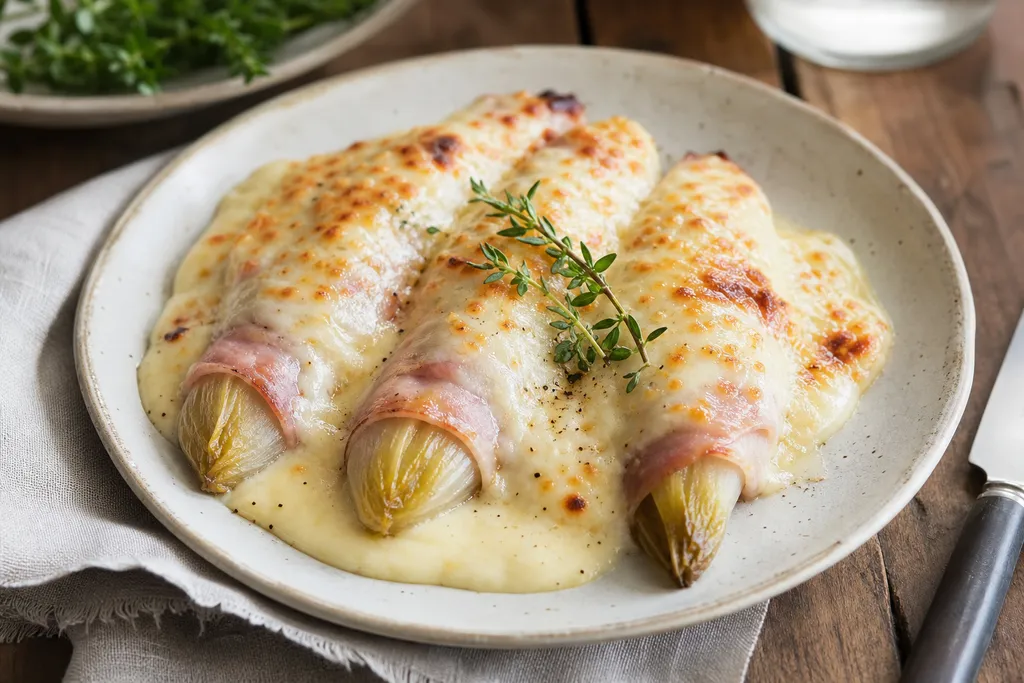Endives à la Béchamel