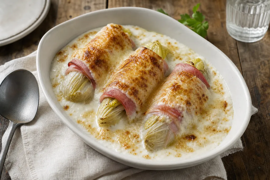 Endives au Jambon