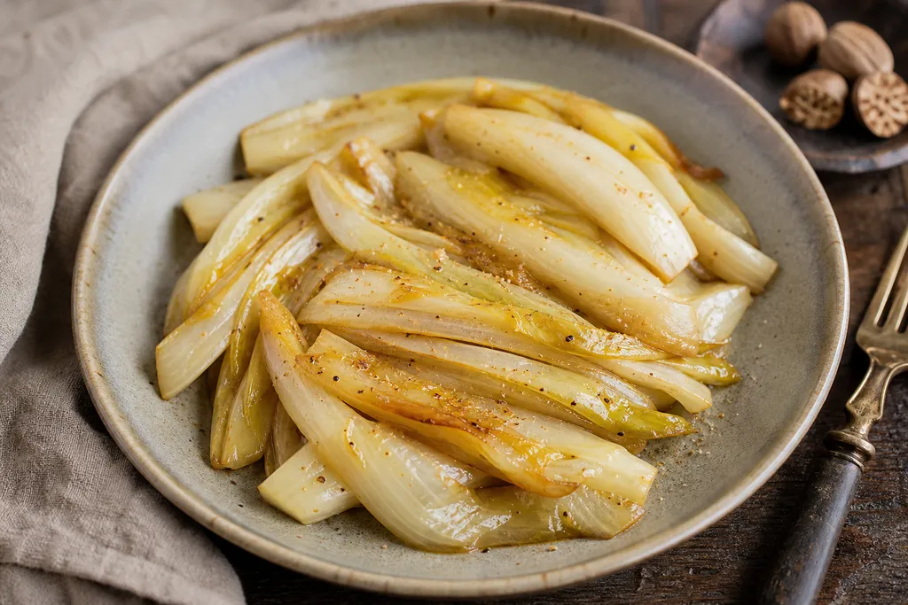 Endives Émincées à la Poêle