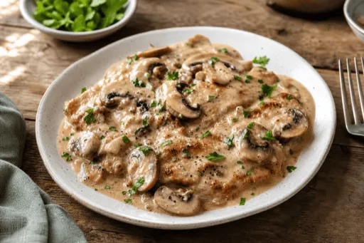 Escalope à la Crème