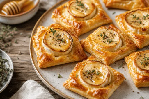 Feuilleté Chèvre et Miel