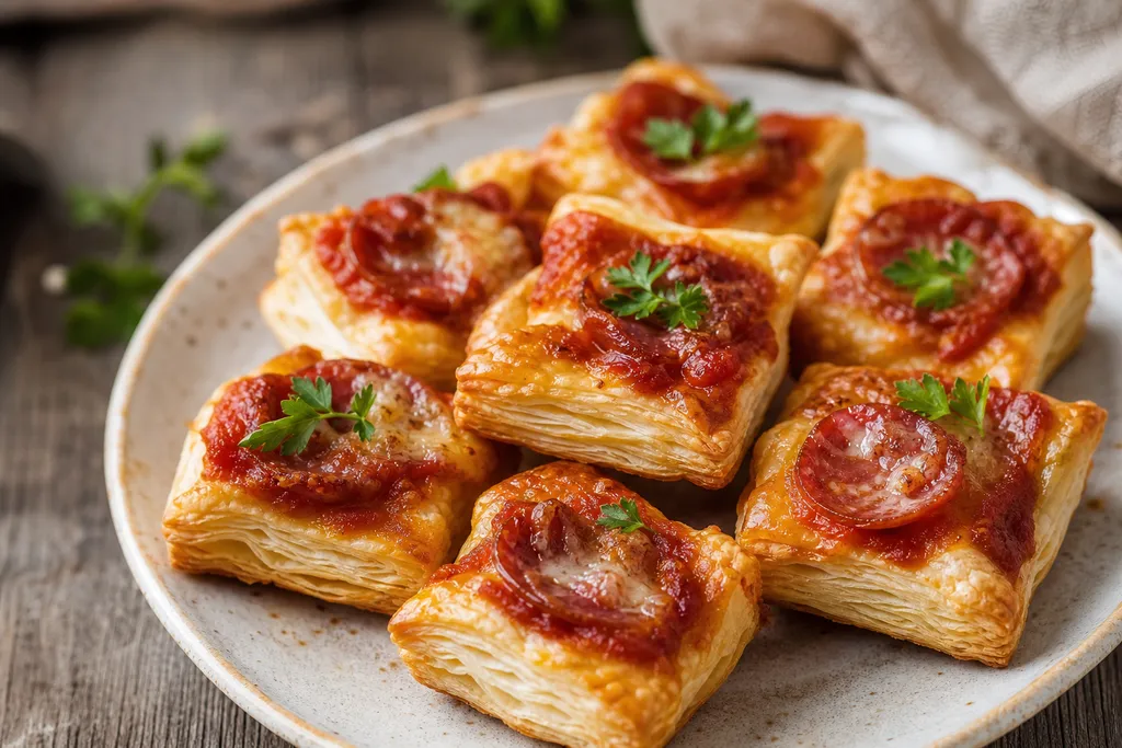 Feuilleté au Chorizo