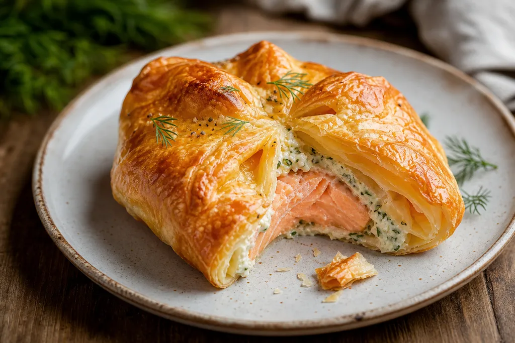 Feuilleté au Saumon