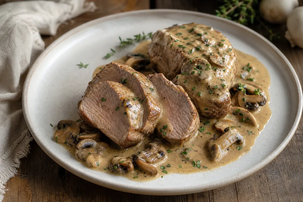 Filet Mignon aux Champignons