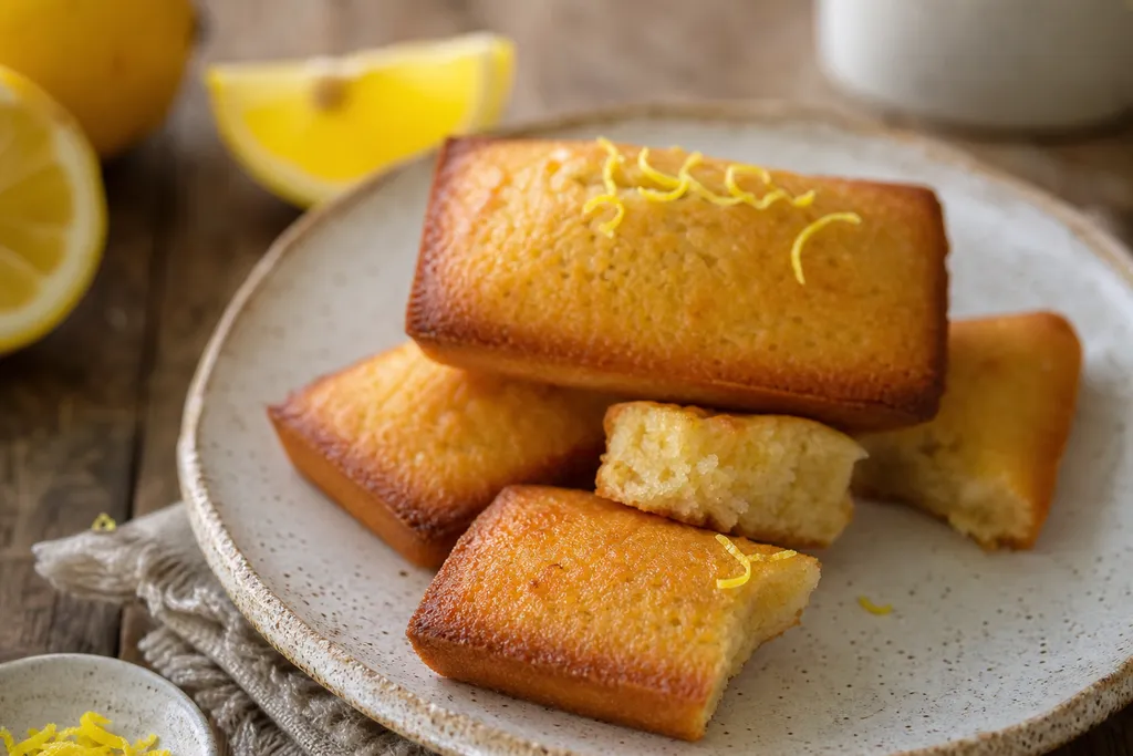 Financier au Citron