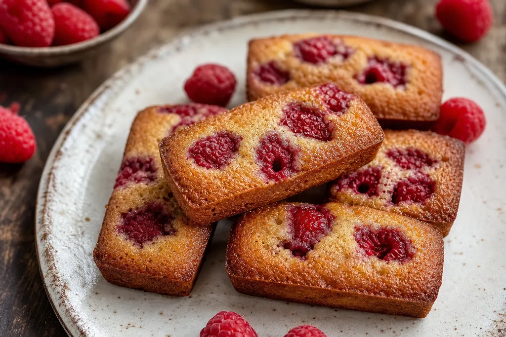 Financier à la Framboise