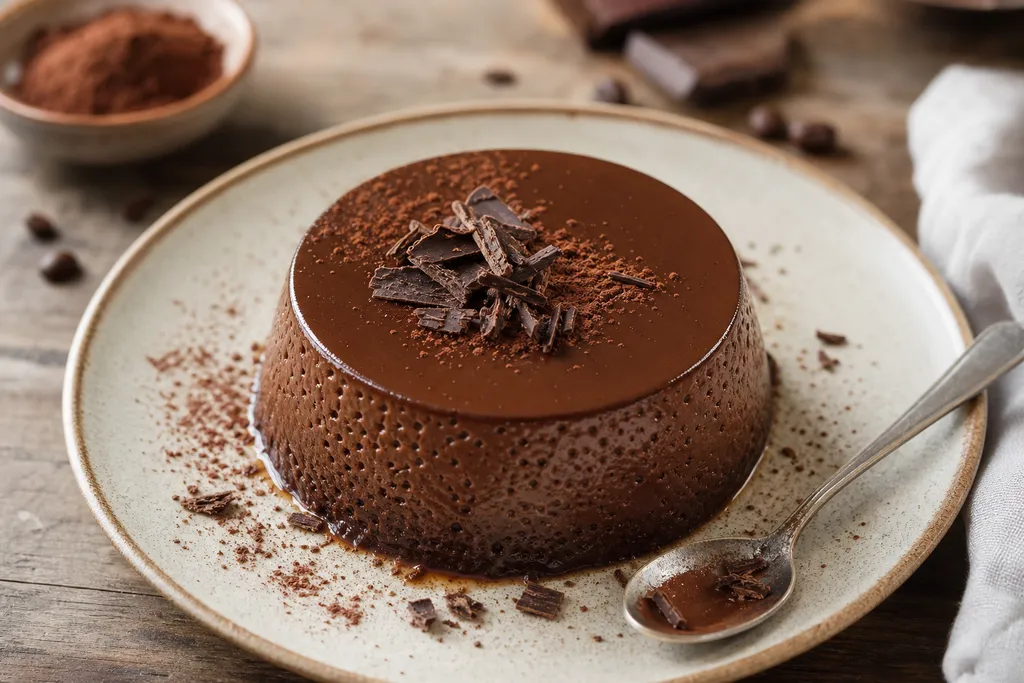 Flan au Chocolat