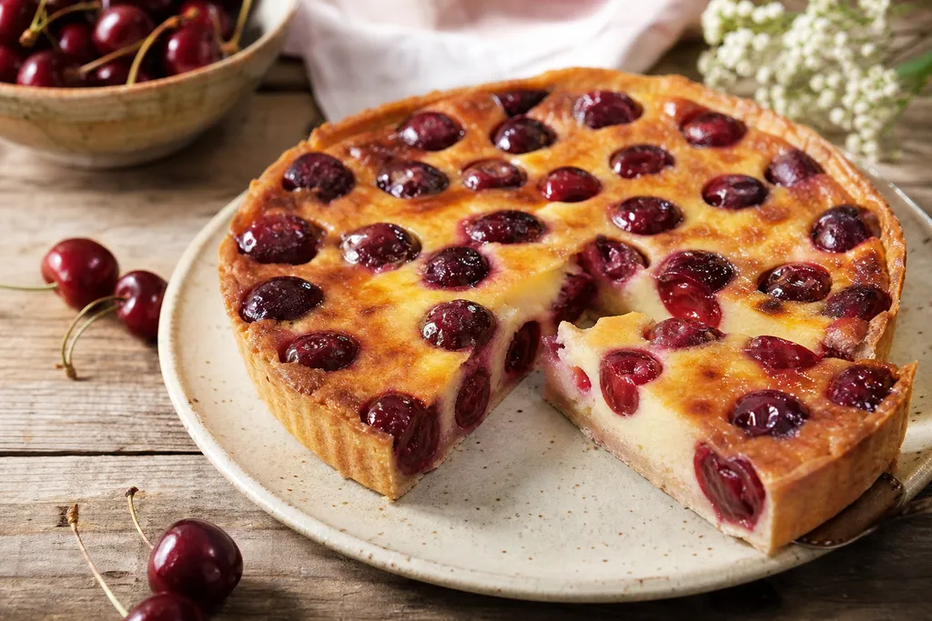 Flan aux Cerises