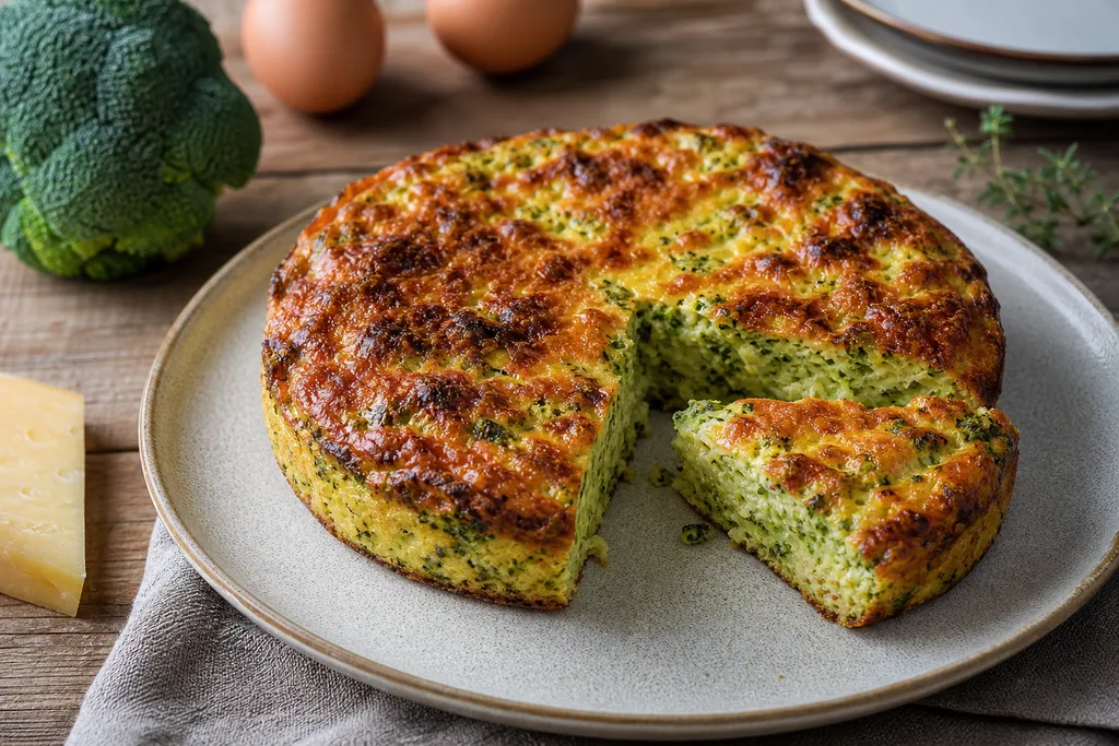 Flan au Brocoli