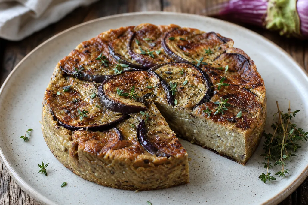 Flan d'Aubergines