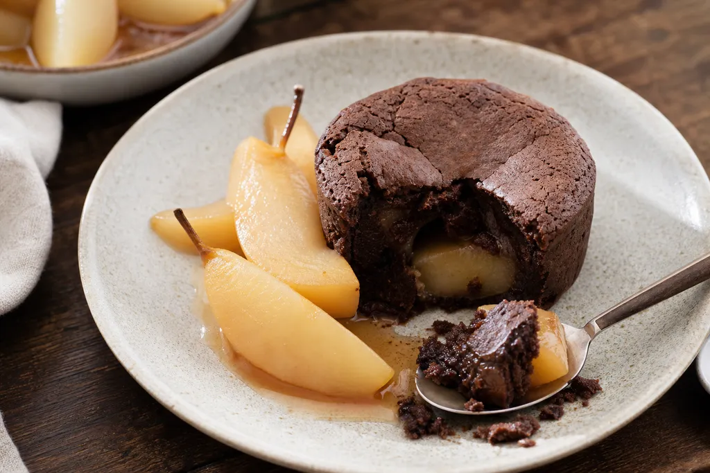 Fondant Chocolat aux Poires