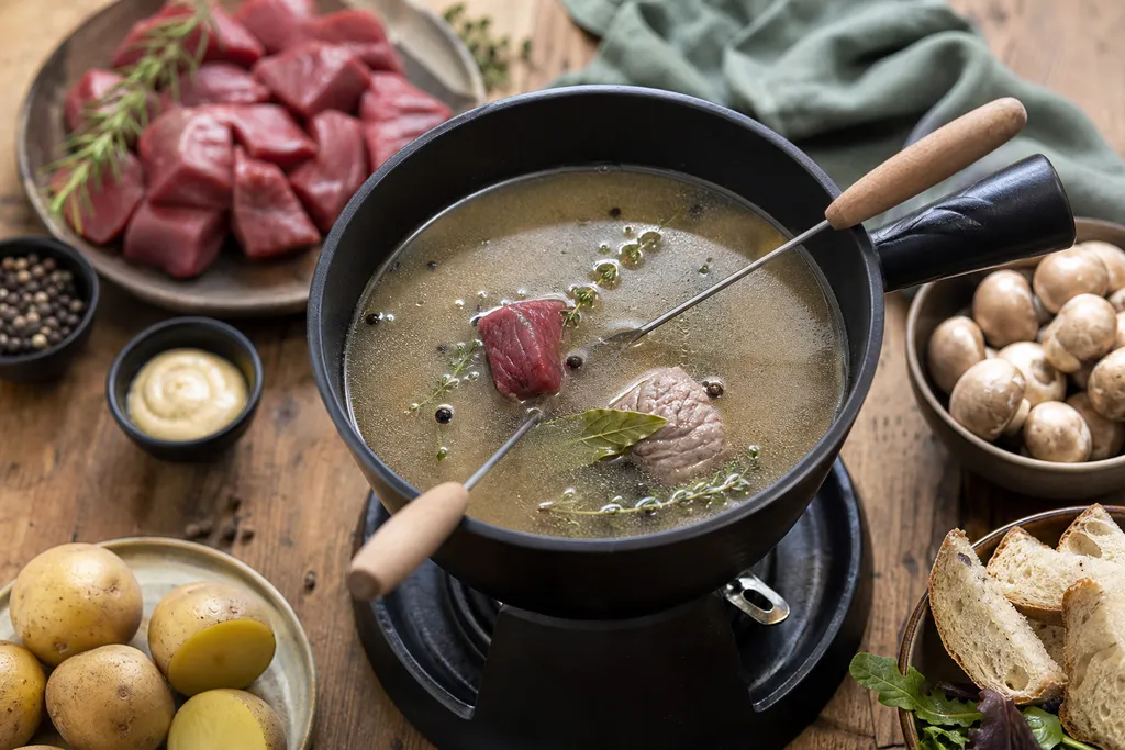 Fondue au Bouillon