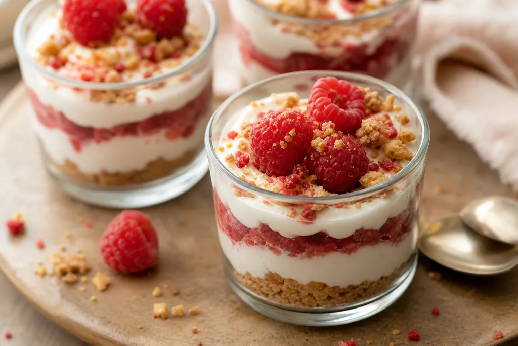 Verrine Framboise Mascarpone