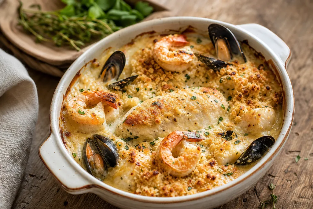 Gratin de Fruits de Mer