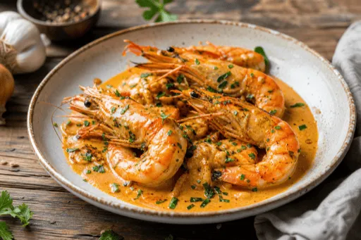 Gambas Flambées