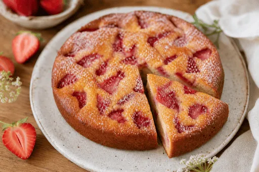 Gâteau aux Fraises