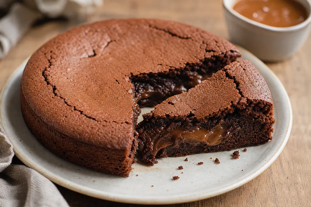 Gâteau au Chocolat et Caramel