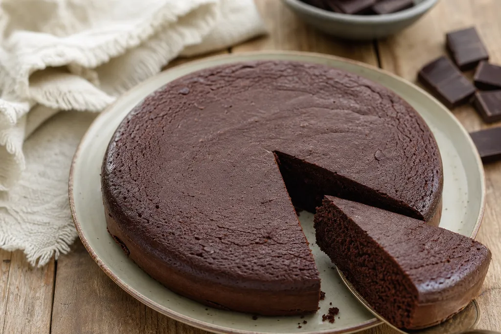 Gâteau au Chocolat sans Sucre