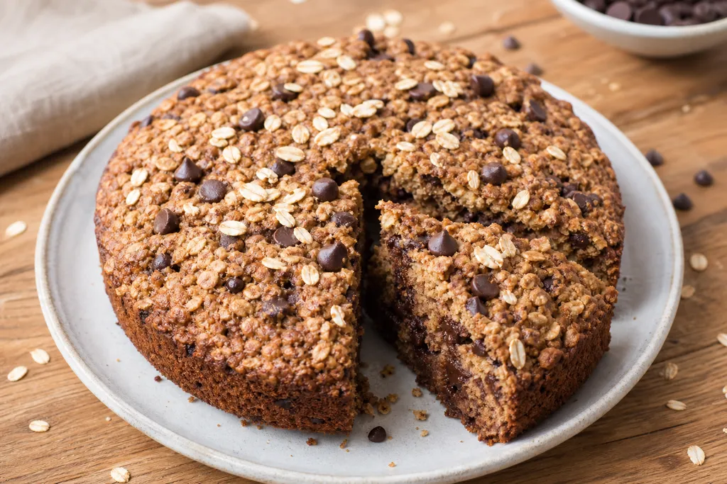 Gâteau Flocons d'Avoine Chocolat