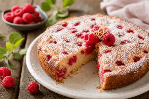 Gâteau à la Framboise