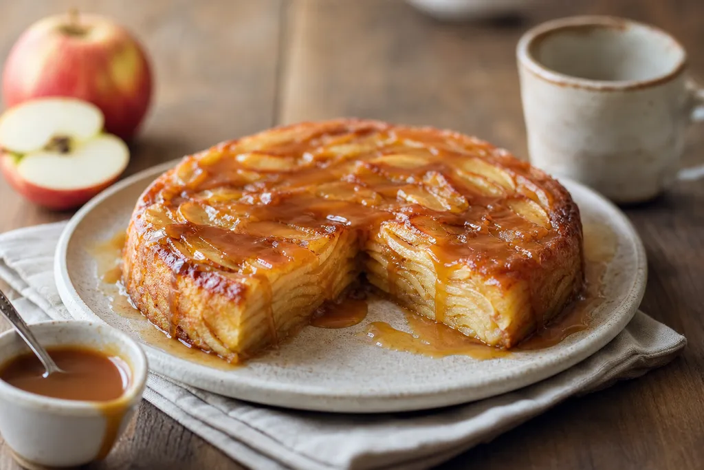 Gâteau Invisible aux Pommes