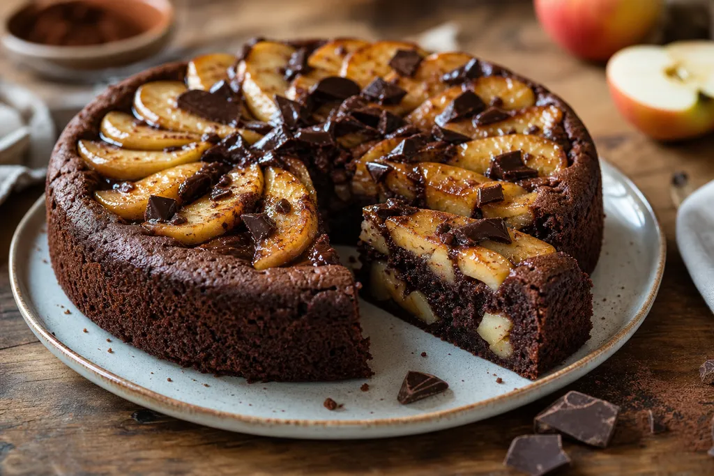 Gâteau Pomme-Chocolat
